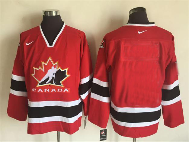 Men Custom 2002 Winter Olympic Team Canada Red Hockey Throwback Jerseys->new orleans saints->NFL Jersey